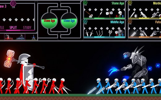 火柴人大战——战争进化史！【Z Arcade】