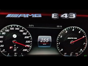 2018 Mercedes AMG E43 acceleration test