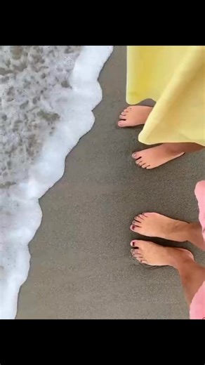 3.6K views · 38 reactions | Poppy enjoying her feet in the saltwater with her granddaughter. | Poppy | Facebook