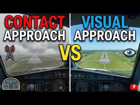 Contact versus Visual Approaches Easily Explained | IFR Procedures in Canada to pass the INRAT exam