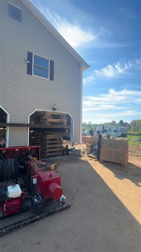 6.7K views · 55 reactions | Our raised ranch crumbling foundation replacement project in Northeast Connecticut is coming back together and should be ready for final inspection in a week or so. #pyrrhotite #construction #crumblingconcrete #crumblingfoundations #foundationrepair #foundationreplacement #foundationsolutionsofne | Foundation Solutions of NE, LLC | Facebook