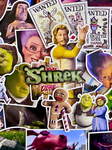Shrek Sticker Packs - Etsy