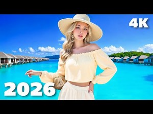 Tropical Deep House Relaxing Vibes 2026 🍹 Chill Summer Music Mix 4K UHD | XDeep Music