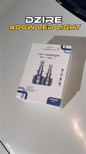 400W LED LIGHT INSTALLATION #caraccessories #siwan #modification