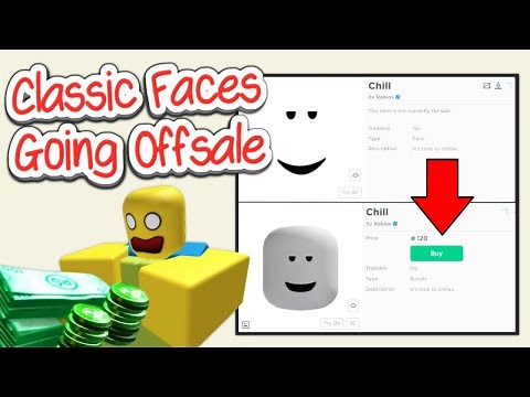 Roblox is REMOVING Classic Faces (BUY NOW)