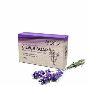 Natural Lavender Silver Soap - Ameo Life