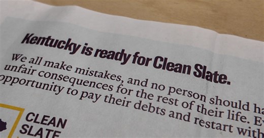 Proposed Kentucky bill would automate expungement process for certain misdemeanors, felonies