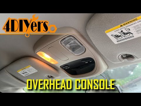 How to Remove the Overhead Console on a 2002 2009 Dodge Ram