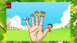 JULIUS JR Finger Family Cartoon Children Songs | Daddy Finger Animation Nursery Rhymes
