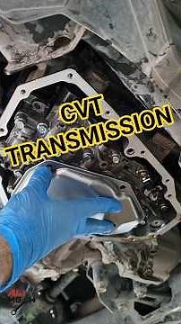 CVT transmission filter change