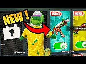 How To Get NEW Gingerbread SMG in 1vs1 with every gun Fortnite