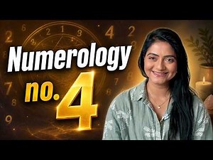 Numerology Number4 Meaning | Personality, Career & LifePath Explained #numerology #number4 #trending