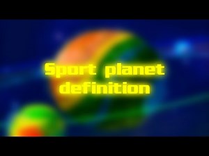 Spacetoon English - Sport Planet Definition