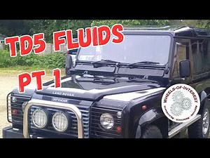 Land Rover Defender TD5 Fluids Change Part 1; Including EP90 in an engine and soap in a gearbox!!