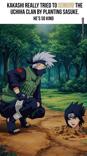 Kakashi Really Said "I'll Just Replant The Entire Uchiha Clan" & Called It Parenting | Naruto #memes