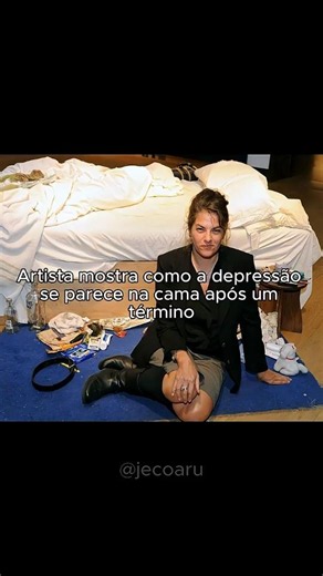 Como uma cama bagunçada mudou a arte contemporânea #arte #artista #artecontemporanea