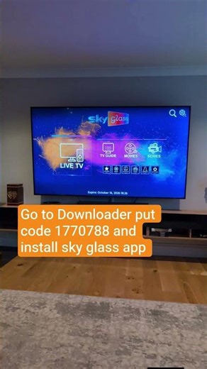 how to install sky glass app ?
