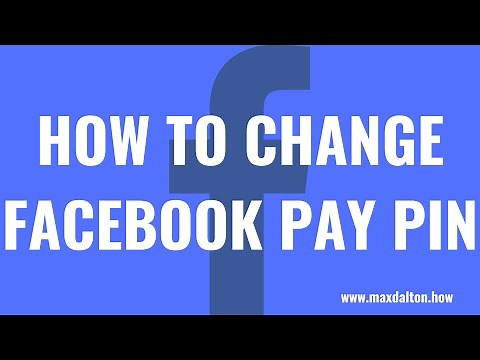 How to Change Facebook Pay PIN Number