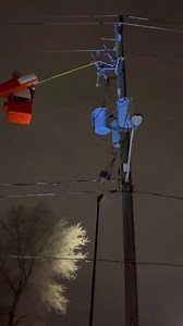 13K views · 177 reactions | Secondary underground fault on 600 Delta. Fault current caused the overhead connections to catch fire  Posted by @isaiahlebel96 #Lineman #highvoltage #highvoltage_industries | High Voltage Industries | Facebook