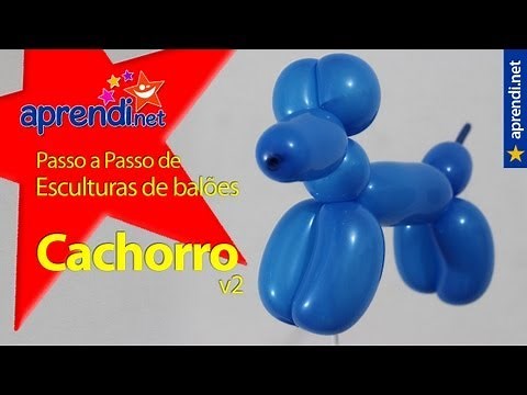 How to make a puppy out of balloons