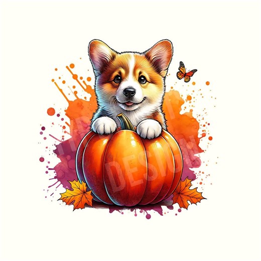 Corgi, Corgi Shirt, Corgi Gifts, Fall Png, Fall Sublimation, Digital Download, Dog Png, Dog Lover Gift, Dog, Dog Clipart, Dog Breed Clipart - Etsy Canada