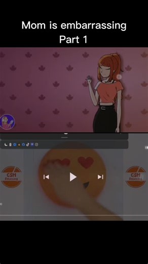 Mom is embarrassing part1 copylink :)) #zyxcba #MSA #mystoryanimated #viral #foryoupage