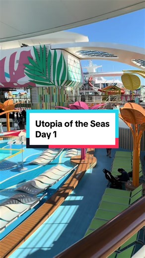 It’s Day 1 on Utopia and vacation mode is officially ON 🛳️🍹 Follow along for the full cruise vlog @Royal Caribbean #CruiseVlog #RoyalCaribbean #UtopiaOfTheSeas #CruiseLife #cruisetok