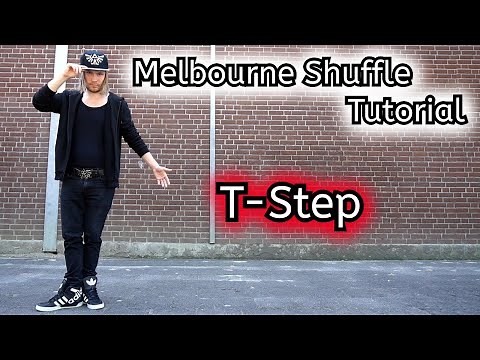 Shuffle Dance Tutorial / Melbourne Shuffle Tutorial Part 2: T-Step + Variations (Ser0x Style)
