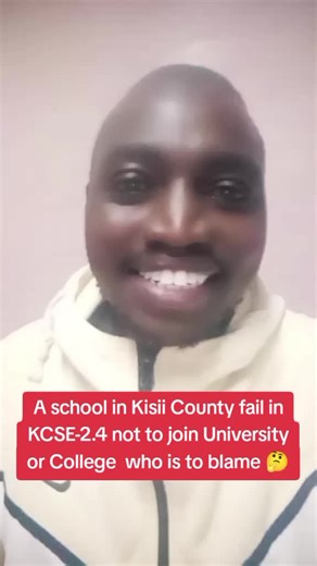 Kisii County School's KCSE Failure: Who is to Blame?