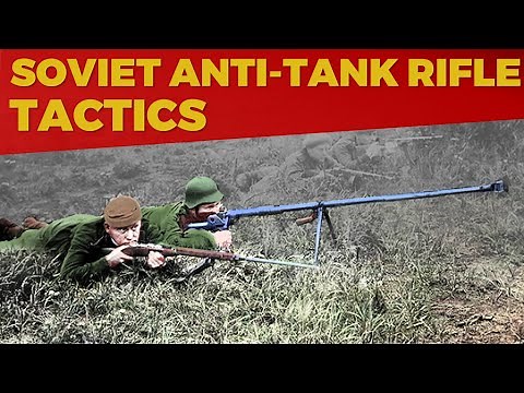 Soviet Anti-Tank Rifle Tactics of WW2