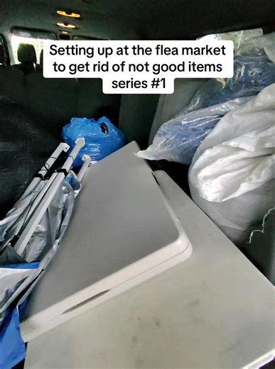Setting Up at the Flea Market: Part 1 of a Reselling Journey