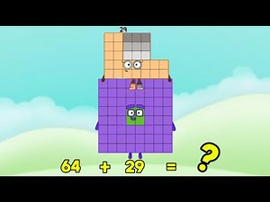 NUMBERBLOCKS LEARN TO ADD NUMBERS | ADDITION OF TWO RANDOM NUMBERS | LEARN TO COUNT | hello george