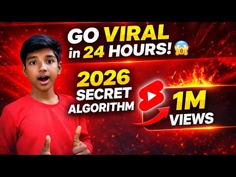 YouTube Shorts Viral Formula 2026 🔥 Grow Fast & Get Millions of Views