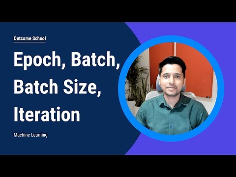 Epoch, Batch, Batch Size, Iteration