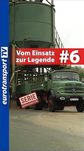 🎥 Mercedes short-hood truck – From fire truck to cult tipper #shorts