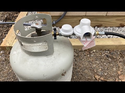 Mr.Heater 20,000 BTU propane heater review part 1 -uninsulated cabin