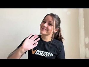 How to install + finish a drywall patch