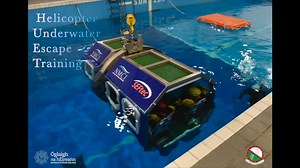 Helicopter Underwater Escape Training | Irish Naval Service