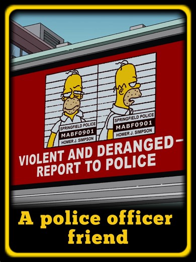 Homer's Candy Apple Mistaken for Terrorism