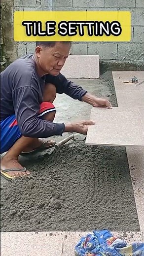 Tile Setting / Dry Pack Mortar Mixture 1:2