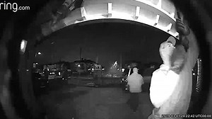 Gang of burglars are caught on camera breaking into family home