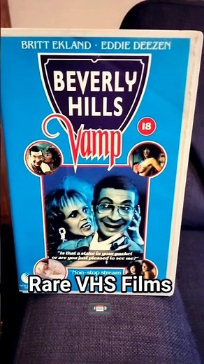 Beverly Hills Vamp (1989) on VHS Tape from New World Pictures 📼#Shorts #VHSClassic