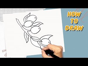 How to Draw Olive Branch