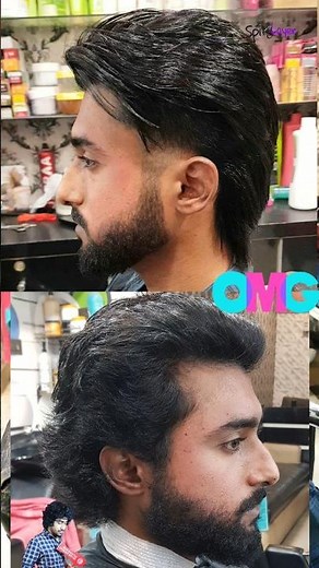 Marco Hairstyle 🔥😇 / Unni mukundan hairstyle #Spikylayer #sothheroshaircut #bgm_haircut #ytshorts