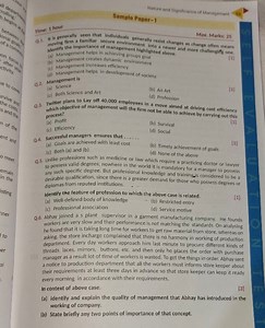 Commerce Management QuestionsQ1. It is generally seen that in... | Filo