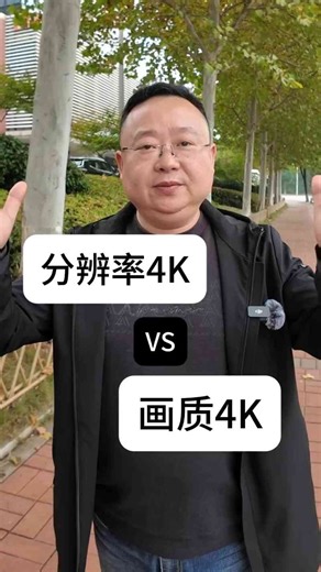 分辨率4K VS 画质4K