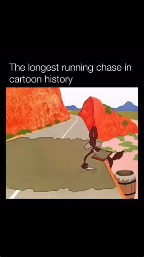 Explaining Cartoons on Instagram: "Follow me👉@explainingcartoons The chase between Wile E. Coyote and Road Runner is one of the purest ideas in animation. One runs, one schemes, and the desert becomes a testing ground for timing, patience, and comic fate. There’s no dialogue needed. Motion, silence, and anticipation do all the work. What makes it timeless is the imbalance. Wile E. Coyote plans endlessly, trusts gadgets, and believes the next idea will finally work. Road Runner relies on instinc