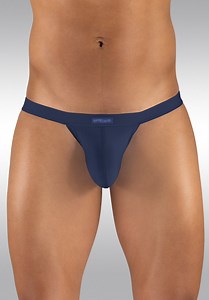 Men's Bikini Navy Blue - Men's Underwear with Pouch | Ergowear