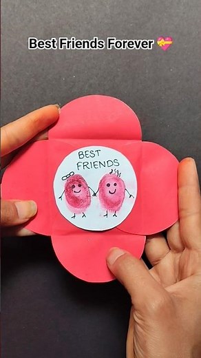 Create a Stunning Handmade Card for Your Bestie! #friendship