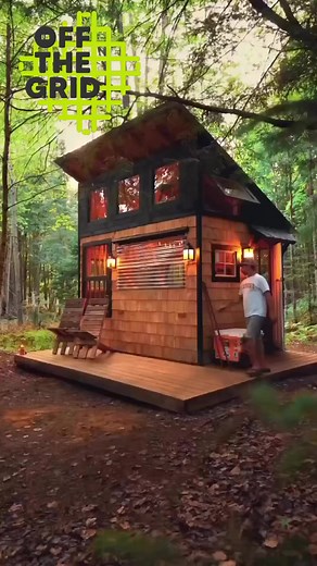 35K views · 1.1K reactions | Feeling that off-grid therapeutic vibe ✨ | The Off Grid Cabin | Facebook
